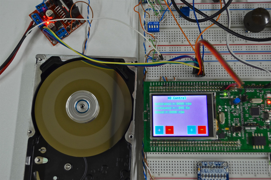 sieraden microscopisch Oxide Driving a Hard Disk motor